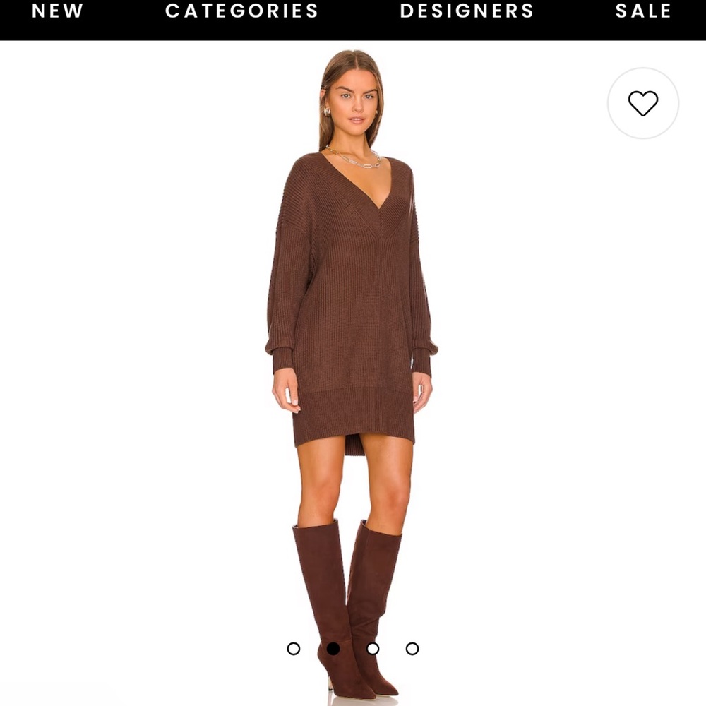 Mini sweater dress brand new